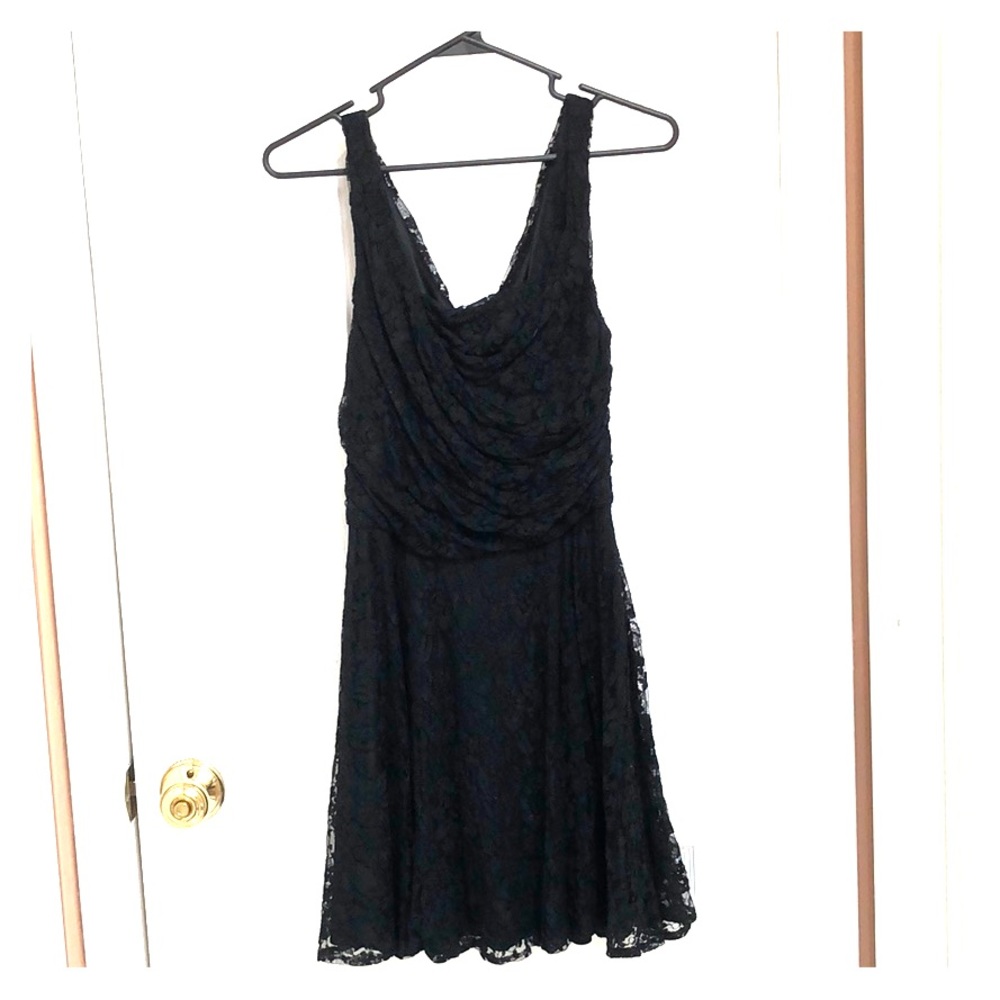EXPRESS BLACK LACE DRESS